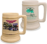Square Handle Steins